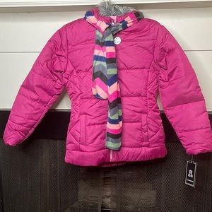 NWT Big girls’ Pink puffer